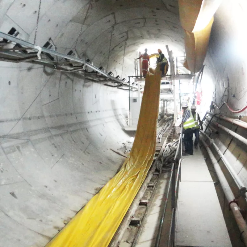 Bekina BeSealed project of teh Doha Metro Tunnel